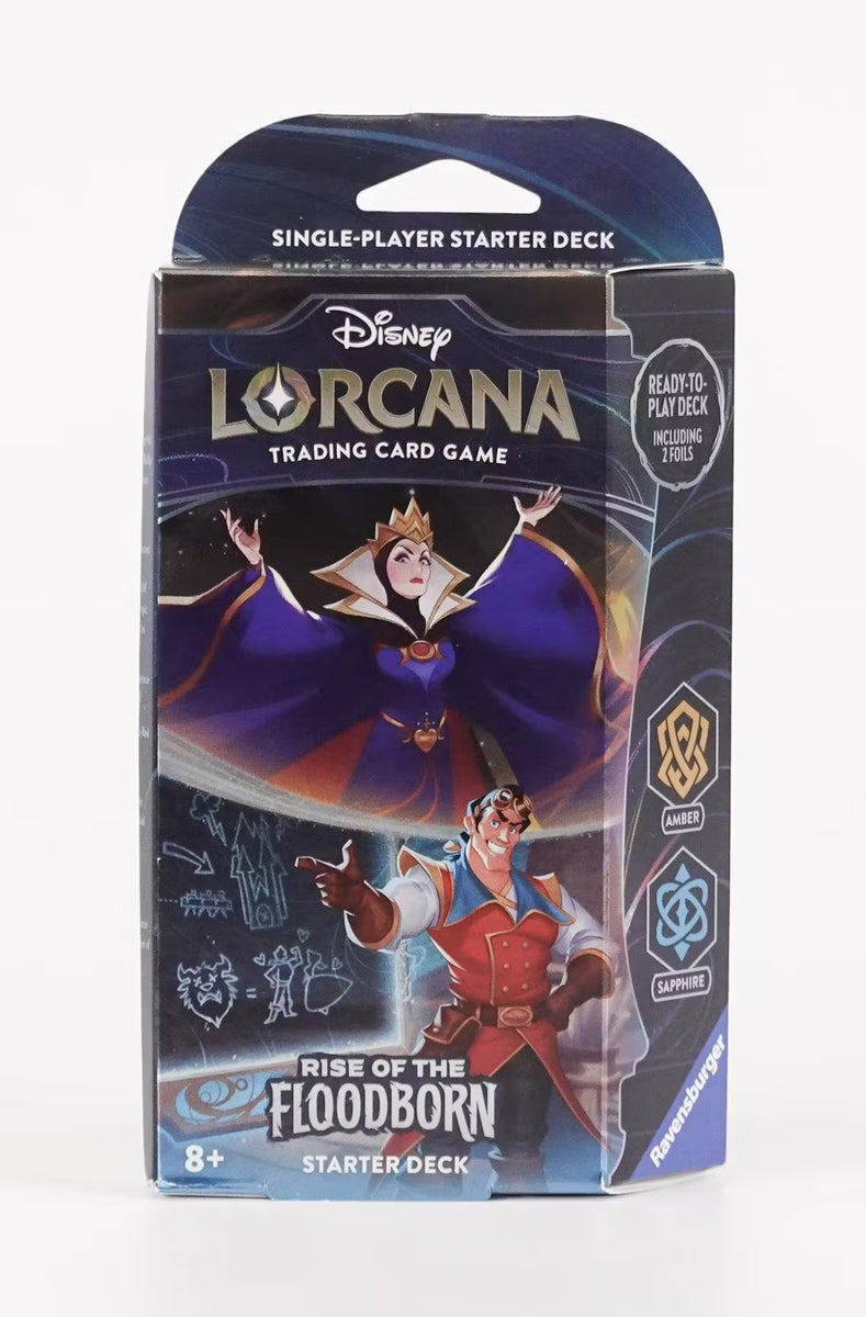 Disney Lorcana: Rise of the Floodborn Starter Deck Joe Daley's Sports & Framing Disney Lorcana: Rise of the Floodborn Starter Deck Joe Daley's Sports & Framing