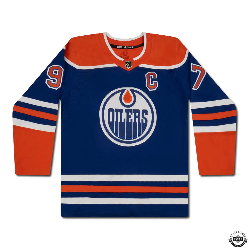 Connor McDavid Autographed Edmonton Oilers Adidas Jersey – Joe