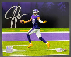 Justin Jefferson -  Minnesota Vikings Autographed 8x10 Photo
