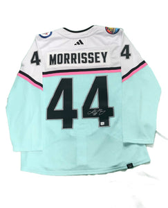 Josh Morrissey Winnipeg Jets Autographed Adidas Jersey