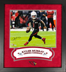Kyler Murray Arizona Cardinals Autographed 16" x 20" Rollout Photograph - Framed