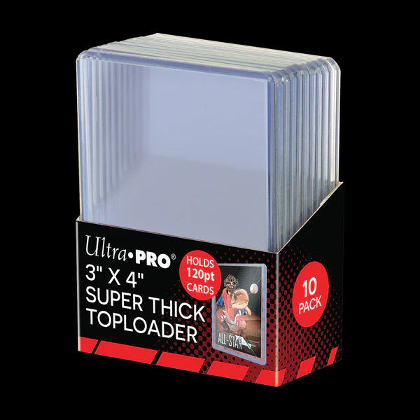 thumbnail image 2 of Ultra PRO 180pt Thick Card Toploaders – 40 Pack – Rigid PVC 3" X 4" 2 of 2
