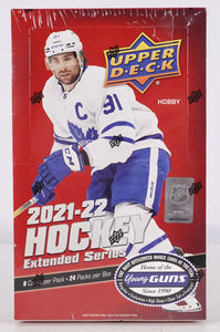 2021-22 Upper Deck Hockey Extended Series Hobby Case
