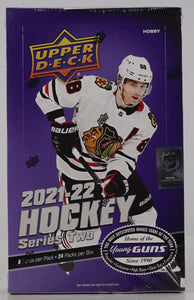 2021-22 Upper Deck Hockey Series 2 Hobby Box