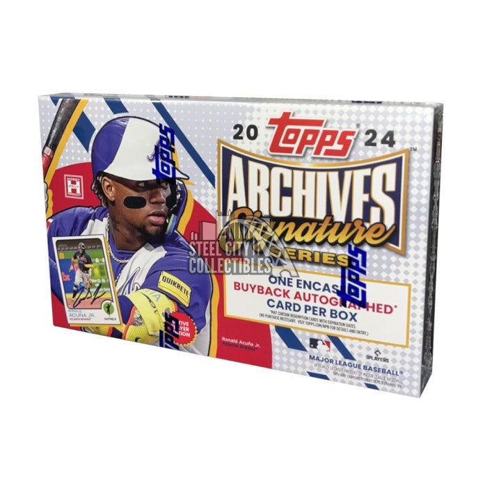 2024 Topps Archives Signature Series Active Players Edition Baseball Hobby Box