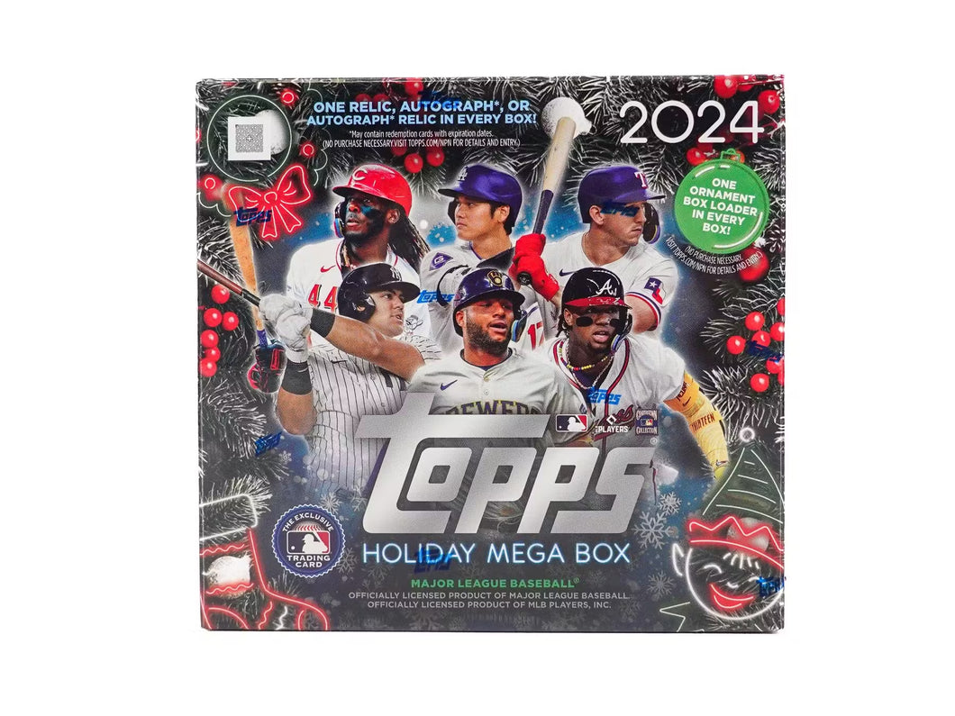 2024 Topps Baseball Holiday Mega Box