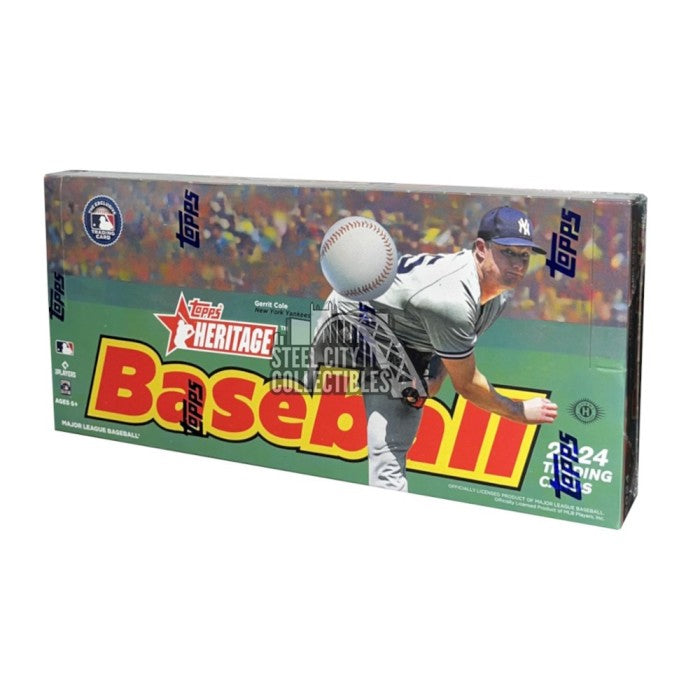 2024 Topps Heritage Baseball Hobby Box