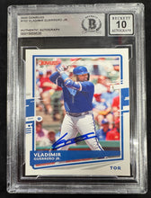 Vladimir Guerrero Autographed Card - Beckett Authenticated