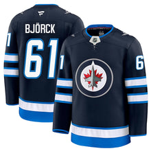 Viggo Bjorck Autographed Winnipeg Jets Jersey (Pre-Order)