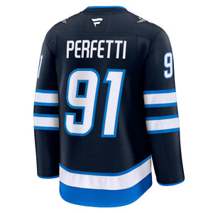 Cole Perfetti Autographed Winnipeg Jets Jersey