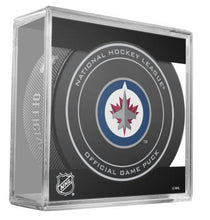 Cole Perfetti Autohraphed Winnipeg Jets Puck