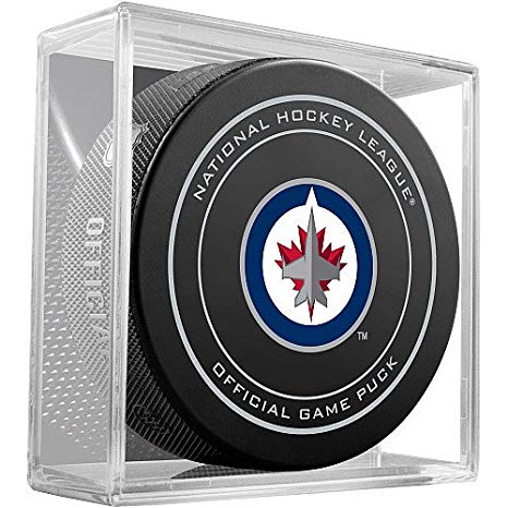 Dylan Samberg Autographed Winnipeg Jets Official Puck- Pre Order