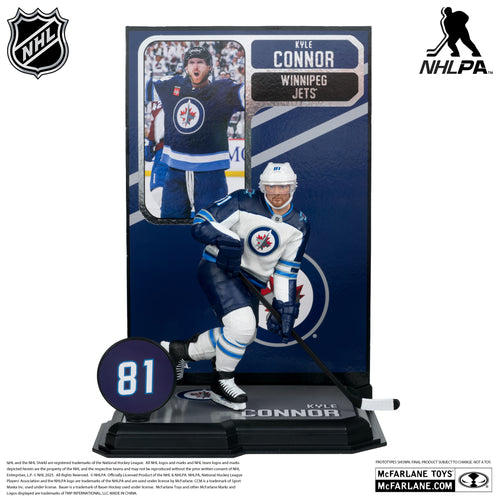 Kyle Connor Winnipeg Jets McFarlane Action Figure