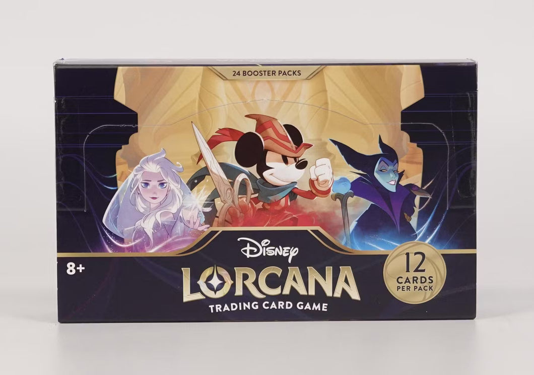Disney Lorcana First Chapter Booster Box Joe Daley's Sports & Framing Disney Lorcana First Chapter Booster Box Joe Daley's Sports & Framing