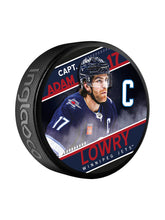 Adam Lowry Winnipeg Jets Autographed Official Puck - Pre-Order