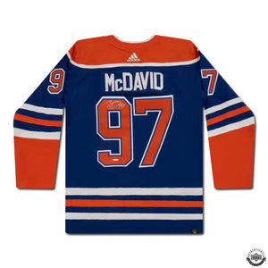 Connor McDavid Autographed Edmonton Oilers Adidas Jersey – Joe