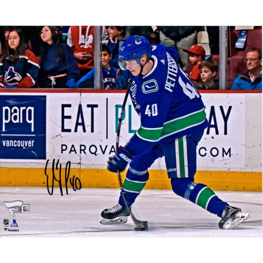 Elias Pettersson Vancouver Canucks Autographed 8x10 Photo