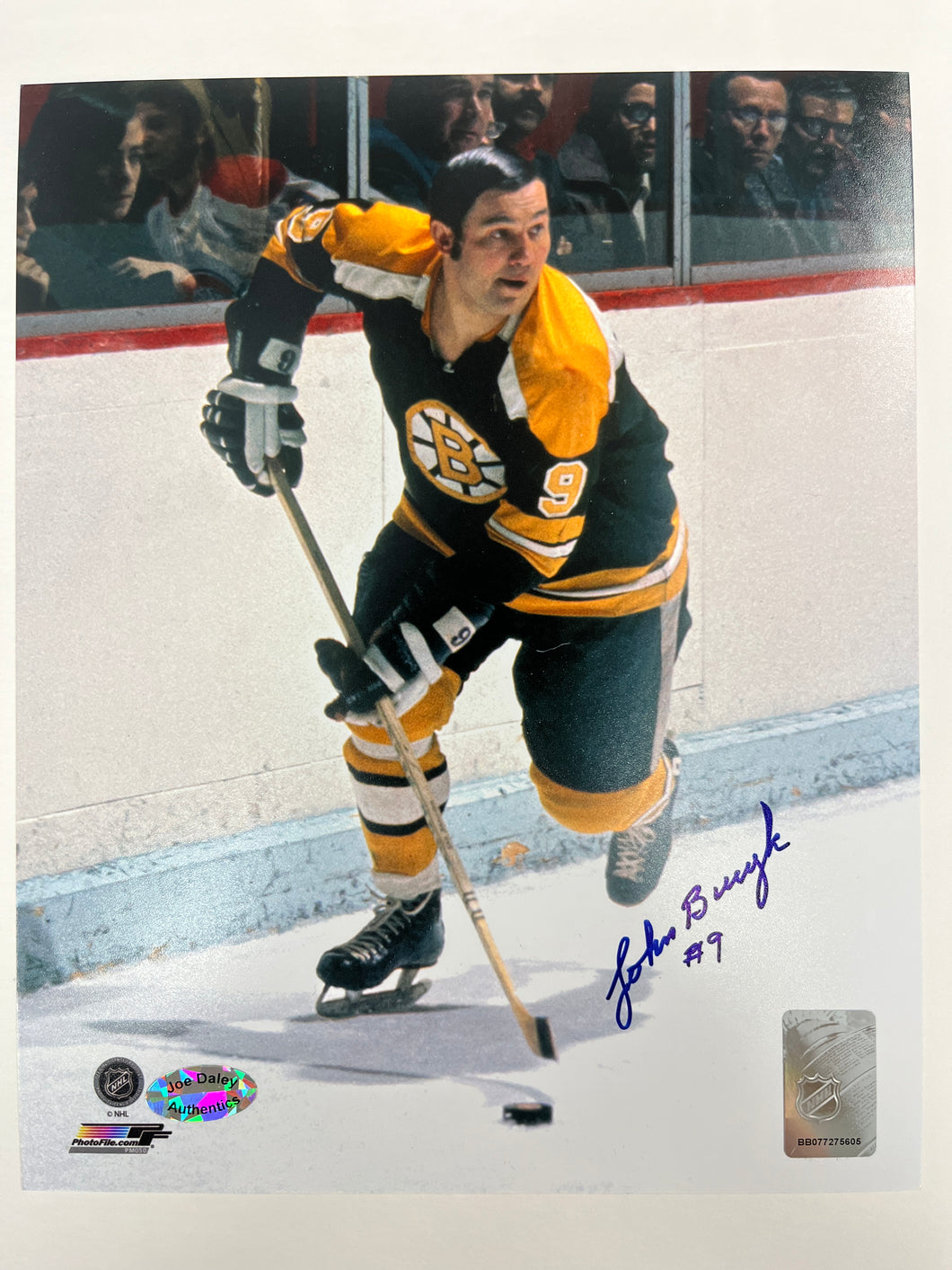 John Bucyk - Boston Bruins Autographed 8x10 Photo