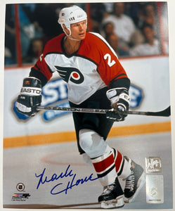 Mark Howe - Philadelphia Flyers 8x10 Autographed Photo
