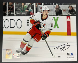 Trevor Zegras - Anaheim Ducks 8x10 Autographed Photo