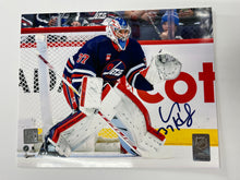 Connor Hellebuyck Autographed 8x10 Photo