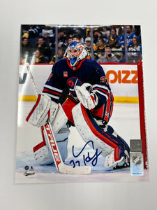 Connor Hellebuyck Autographed 8x10 Photo