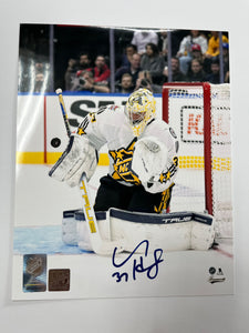 Connor Hellebuyck Autographed 8x10 Photo