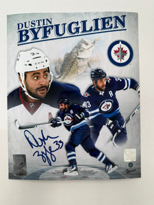 Dustin Byfuglien Autographed 8x10 Photo