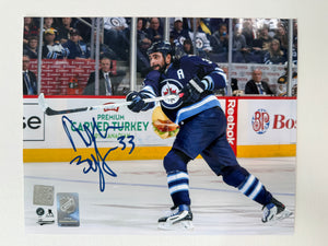 Dustin Byfuglien Autographed 8x10 Photo