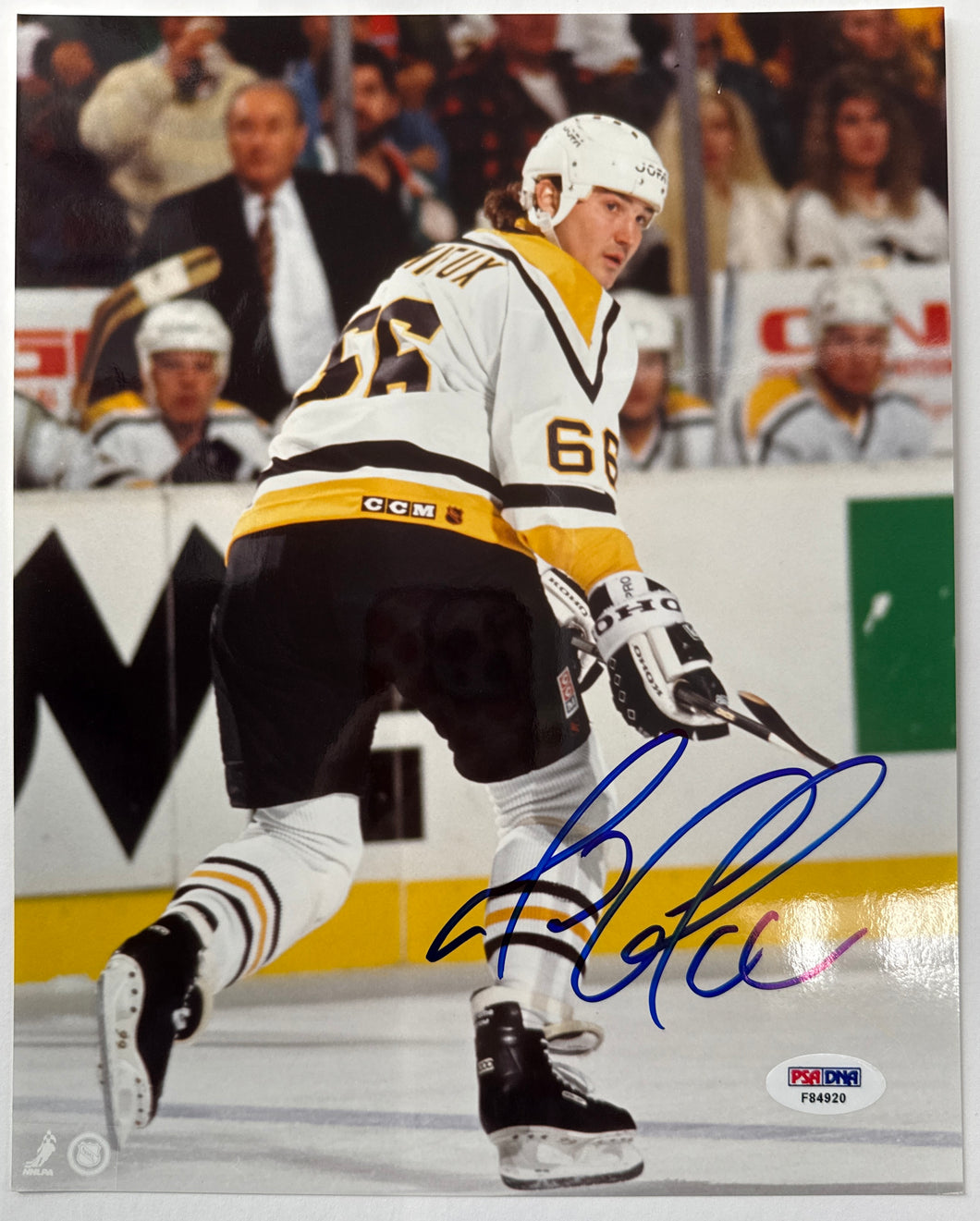Mario Lemieux Autographed 8x10 photo