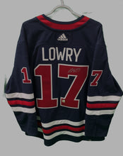 Adam Lowry Winnipeg Jets Autographed Adidas Jersey