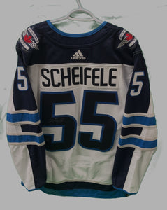 Mark Scheifele Autographed Winnipeg Jets Adidas Jersey