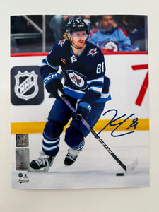 Kyle Connor Autographed 8x10 Photo