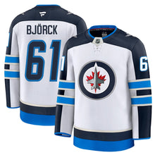 Viggo Bjorck Autographed Winnipeg Jets Jersey (Pre-Order)