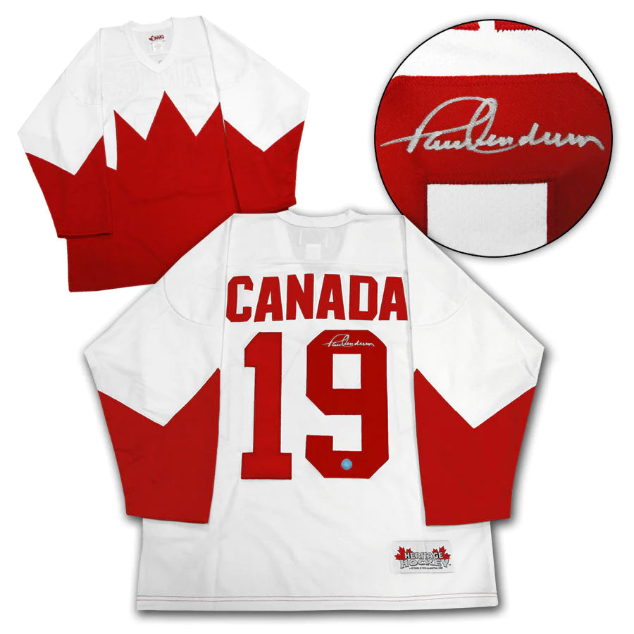 Paul Henderson Team Canada 1972 Summit Series Autographed Jersey