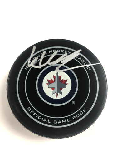Winnipeg Jets Old Logo Autograph Model Puck – Frozen Pond