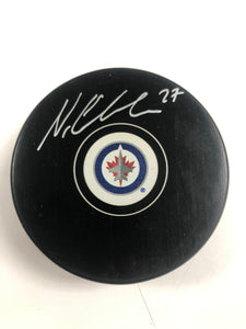 Nikolaj Ehlers Winnipeg Jets Autographed Puck