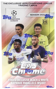 2021-22 Topps Chrome UEFA Soccer Lite Box