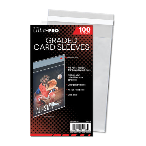 Graded Card Bag Resealable Sleeves