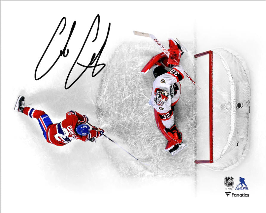 Cole Caufield Montreal Canadiens Autographed 8