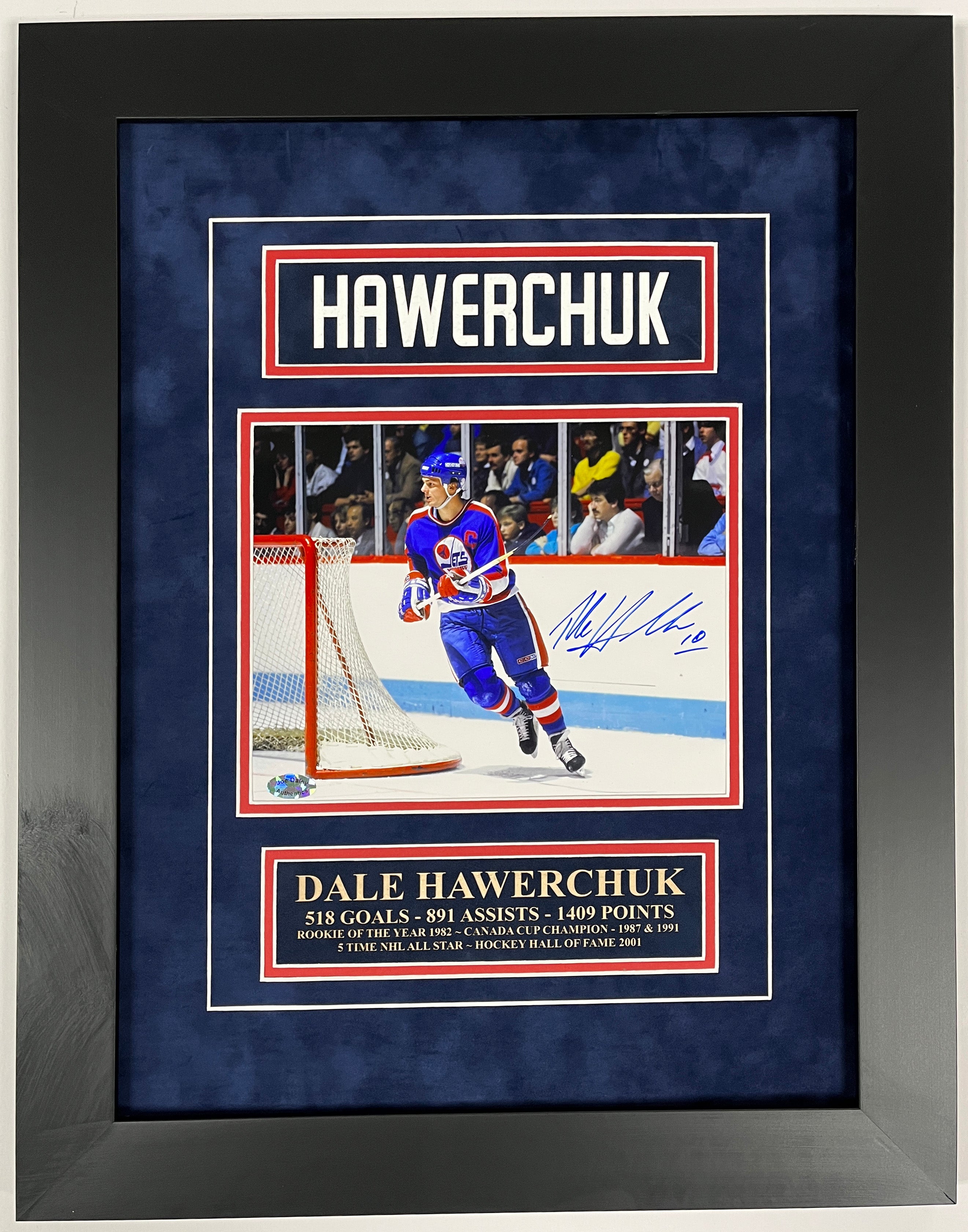 Dale Hawerchuk Winnipeg Jets Autographed Signed Heritage Fanatics